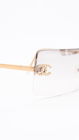 Chanel Rimless Sunglasses