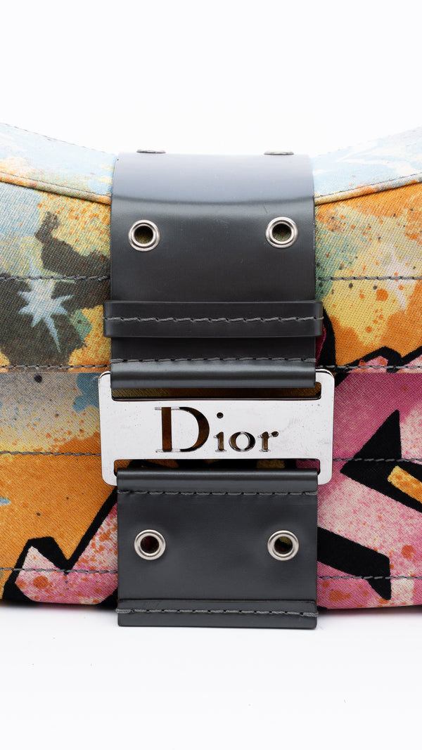 Dior Street Chic Kaos Graffiti Columbus Bag