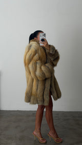 Vintage Fox Fur Coat