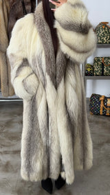 Vintage Fox Fur Coat