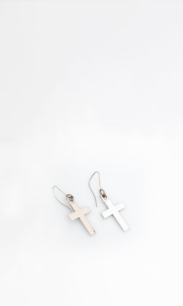 Dior Cross Earrings