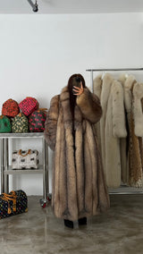 Vintage Fox Fur Coat
