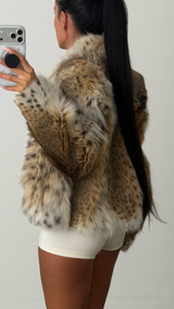 Vintage Lynx Fur Jacket