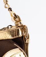 Dolce & Gabbana Snakeskin Shoulder Bag