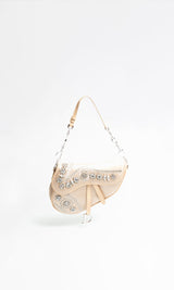 Dior Embellished Saddle Bag