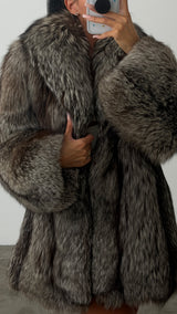 Vintage Fox Fur Coat