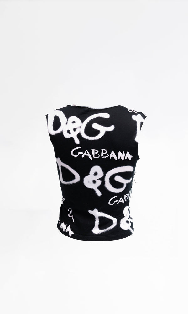 Dolce & Gabbana Safety Pins Tank Top