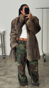 Vintage Fox Fur Coat