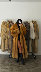 Vintage Fox Fur Coat