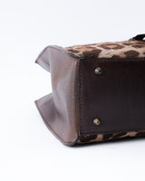 Dolce & Gabbana Leopard Print Pony Hair Bag