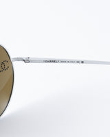 Chanel CC Crystal Sunglasses