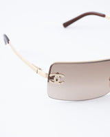 Chanel Rimless Sunglasses
