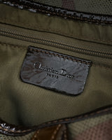Dior Camo Saddle Bag