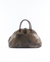 Dior Camo Double Saddle Bag