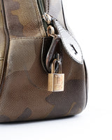 Dior Camo Double Saddle Bag