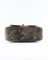 Dior Camo Double Saddle Bag