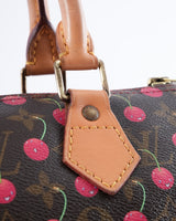 Louis Vuitton X Takashi Murakami Monogram Cherry Cerises Speedy 25