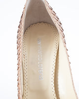 Gianmarco Lorenzi Python Leather Heels - EU 38