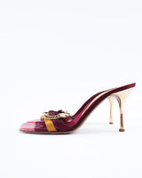 Giuseppe Zanotti Rhinestone Snake Heels - EU 36.5
