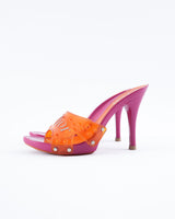 Dior Logo Jelly Heels  - EU 37