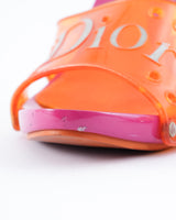 Dior Logo Jelly Heels  - EU 37