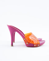 Dior Logo Jelly Heels  - EU 37