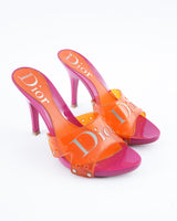 Dior Logo Jelly Heels  - EU 37