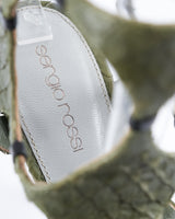 Sergio Rossi Pelle Broadway Python Heels - EU 37.5