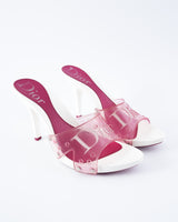 Dior Logo Jelly Heels  - EU 40.5