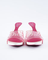 Dior Logo Jelly Heels  - EU 40.5