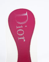 Dior Logo Jelly Heels  - EU 40.5