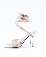 Roberto Cavalli Python Spiral Heels - EU 36