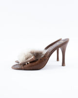 Dior Fur Heels - EU 38.5