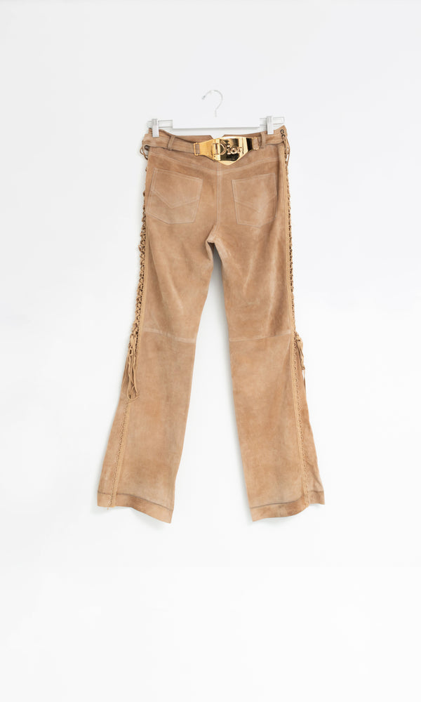 Dior Suede Trousers