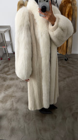 Vintage Fox & Mink Fur Coat