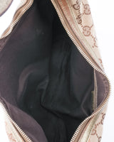 Gucci Monogram Horsebit Hobo Bag