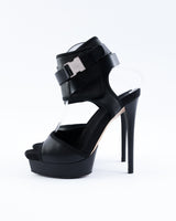 Gucci Babylon Leather Heels - EU 38