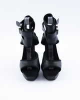 Gucci Babylon Leather Heels - EU 38