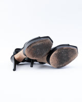 Gucci Babylon Leather Heels - EU 38