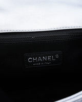 Chanel Lambskin Leather Embossed Symbols Classic Flap Bag