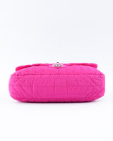 Chanel Soft Shell Quilted Nylon Flap Bag