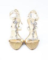 Le Silla Crystal-Embellished Anchor Heels - EU 38