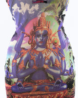 Jean Paul Gaultier Hindu Shiva Mesh Dress