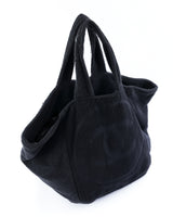Chanel Terry Cloth CC Tote Beach Bag