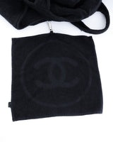 Chanel Terry Cloth CC Tote Beach Bag