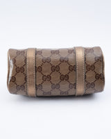 Gucci Monogram Crystal Joy Mini Boston Bag