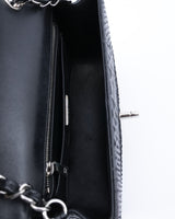 Chanel Python Leather Mini Classic Flap Bag