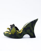 Dior Gambler Dice Wedge Heels - EU 36.5