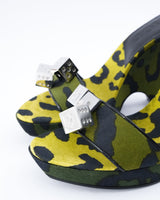 Dior Gambler Dice Wedge Heels - EU 36.5