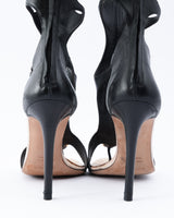 Sergio Rossi Seashells Gladiator Cut Out Heels - EU 37.5